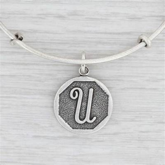 Alex and Ani Initial U Bracelet - Picture 2 of 8